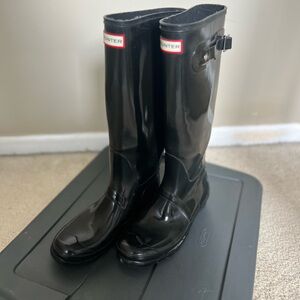 Hunter Classic Black Tall Rainboot